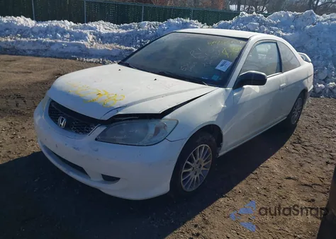 2005 Honda Civic Lx z USA, uszkodzony, nr VIN 1HGEM22545L073152